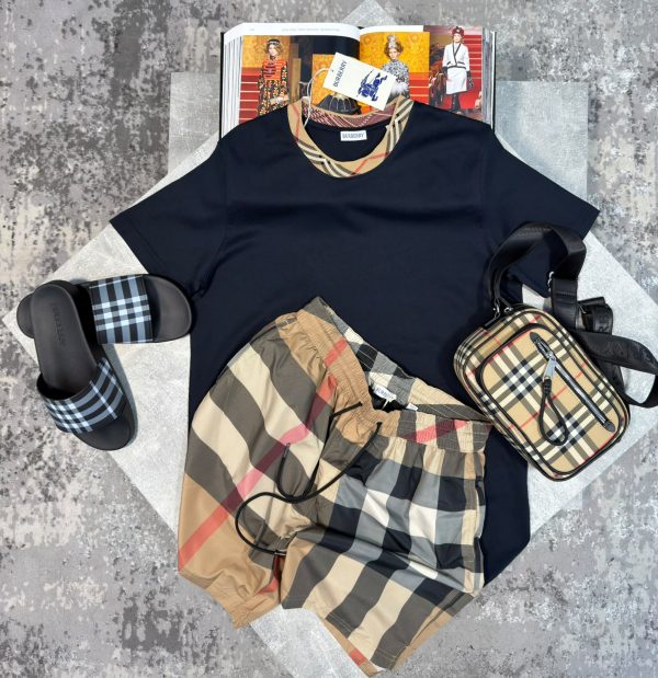 Burb Tshirt Navy - Image 4