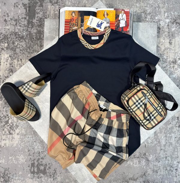 Burb Tshirt Navy - Image 2