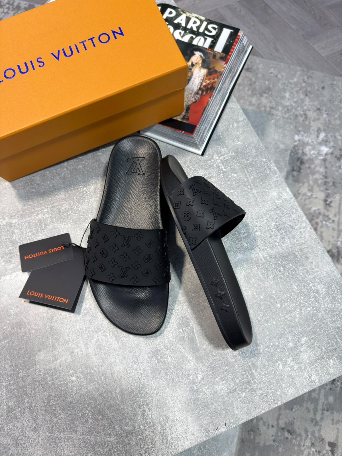 LV Slides Black - Image 3