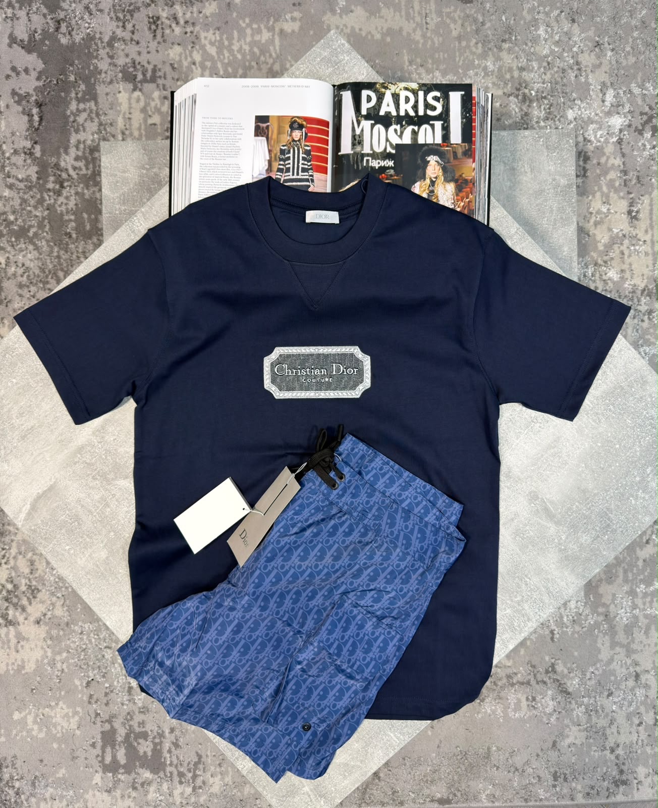 CD Tshirt Navy - Image 2