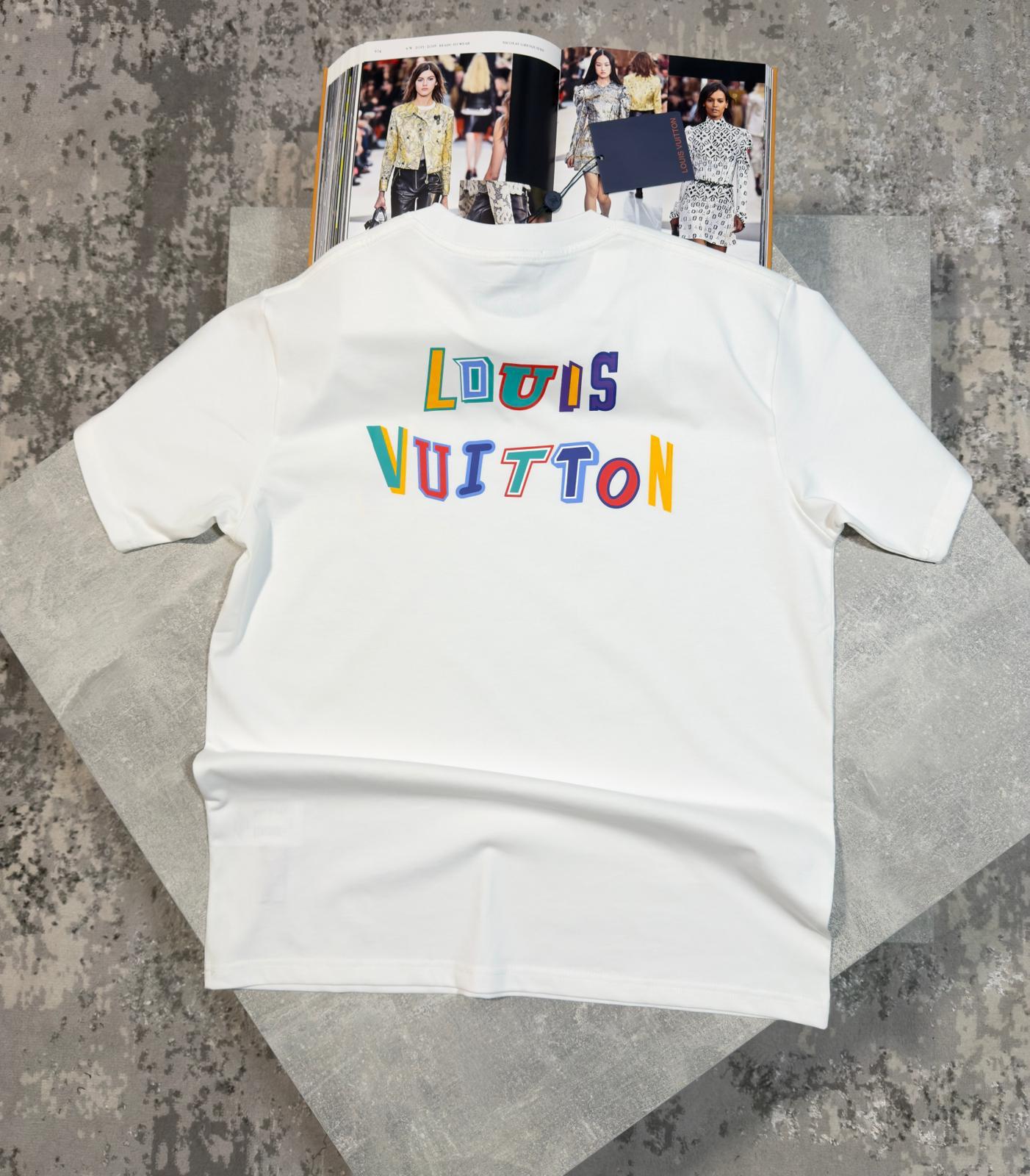 LV Tshirt White - Image 2