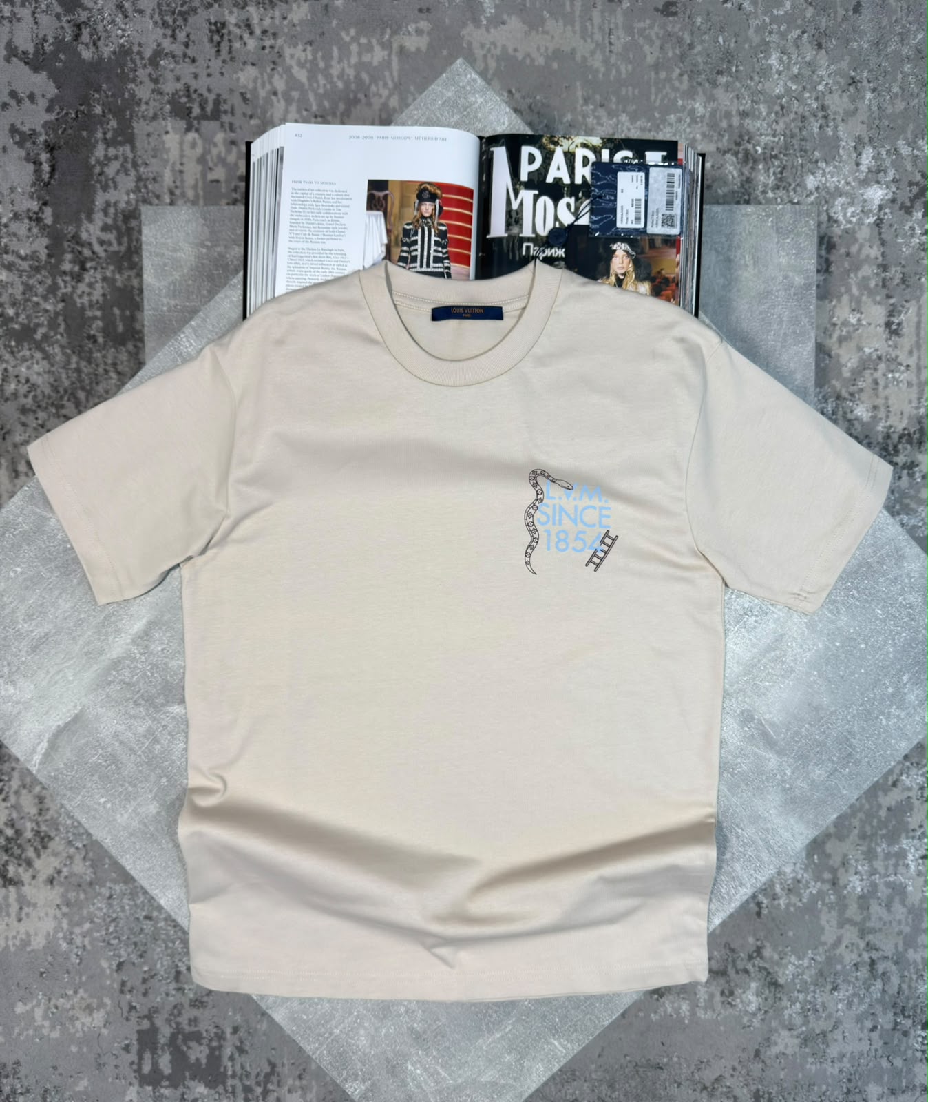 LV Tshirt Beige
