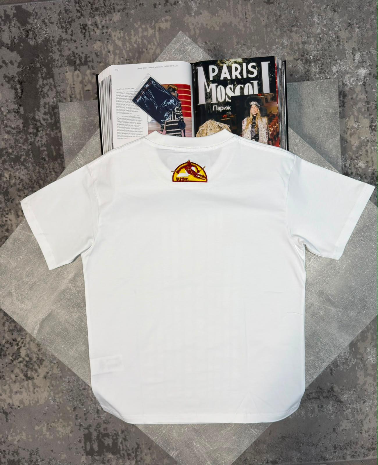 LV Tshirt White - Image 2