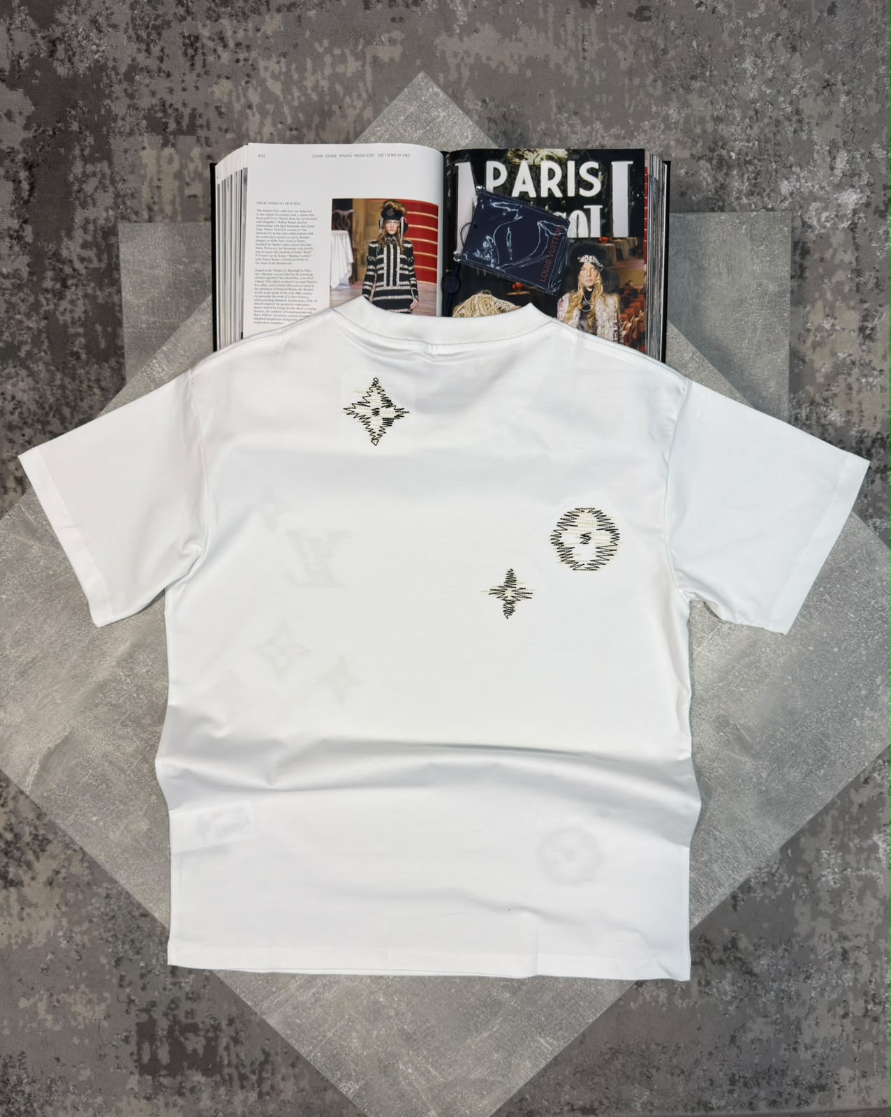 LV Tshirt White - Image 2