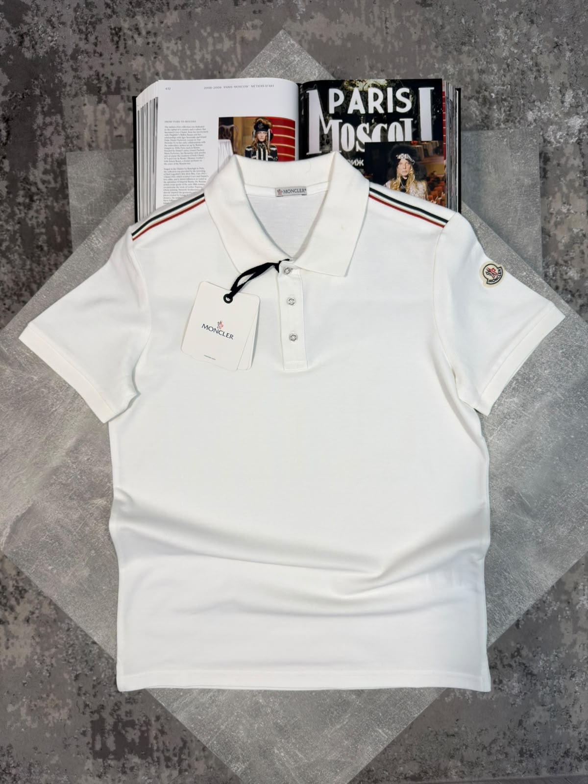 Cler Polo White