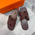 Hermes Sliders Brown