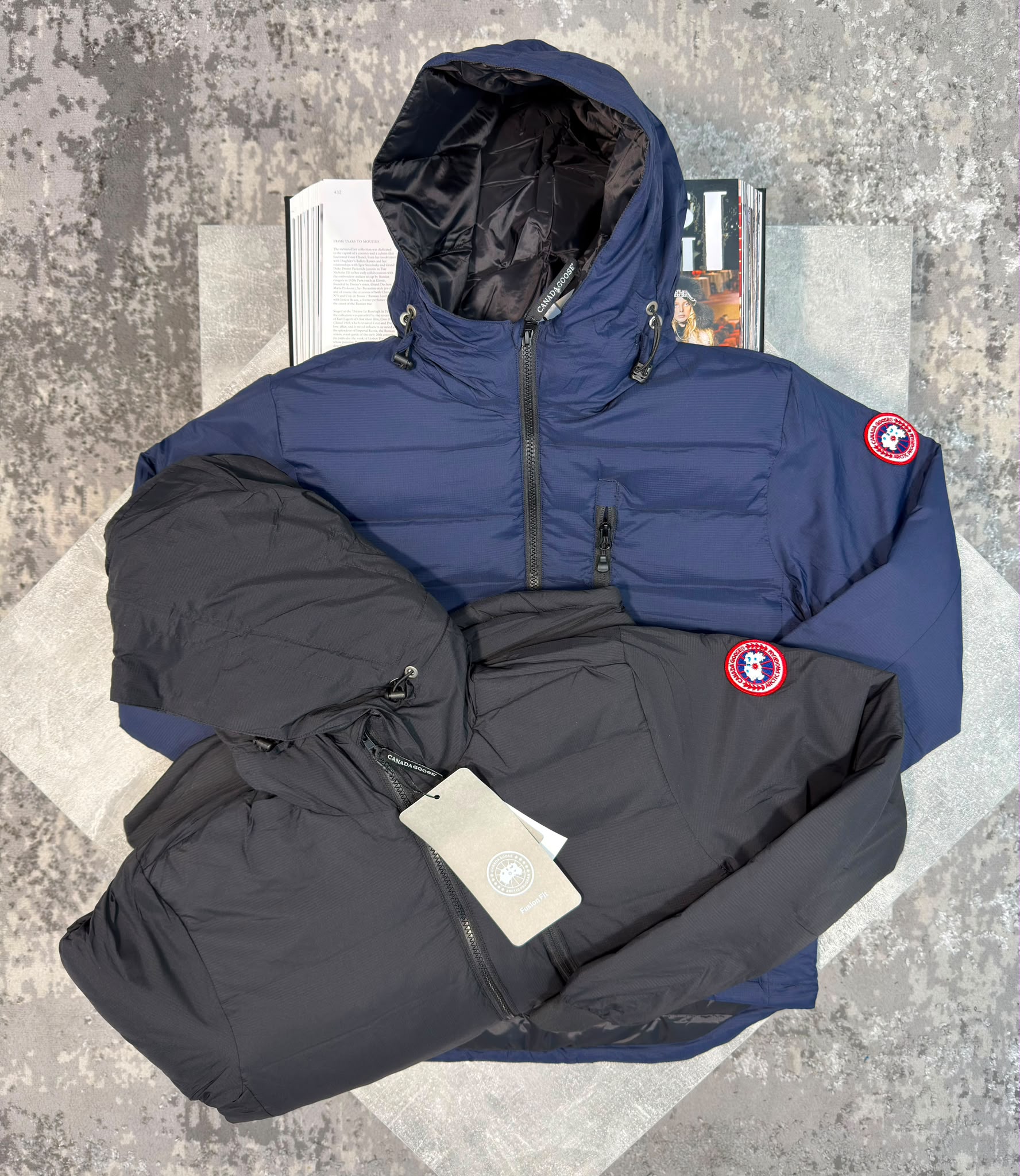 CG lodge jacket Navy - Image 4