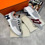 Hermes Paris Slip On White Cream
