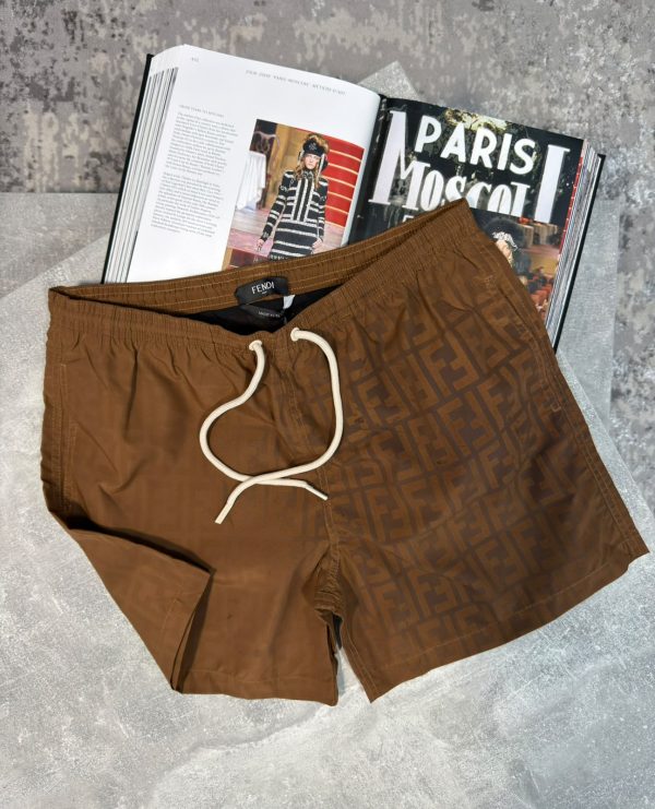 Fendi Shorts Brown