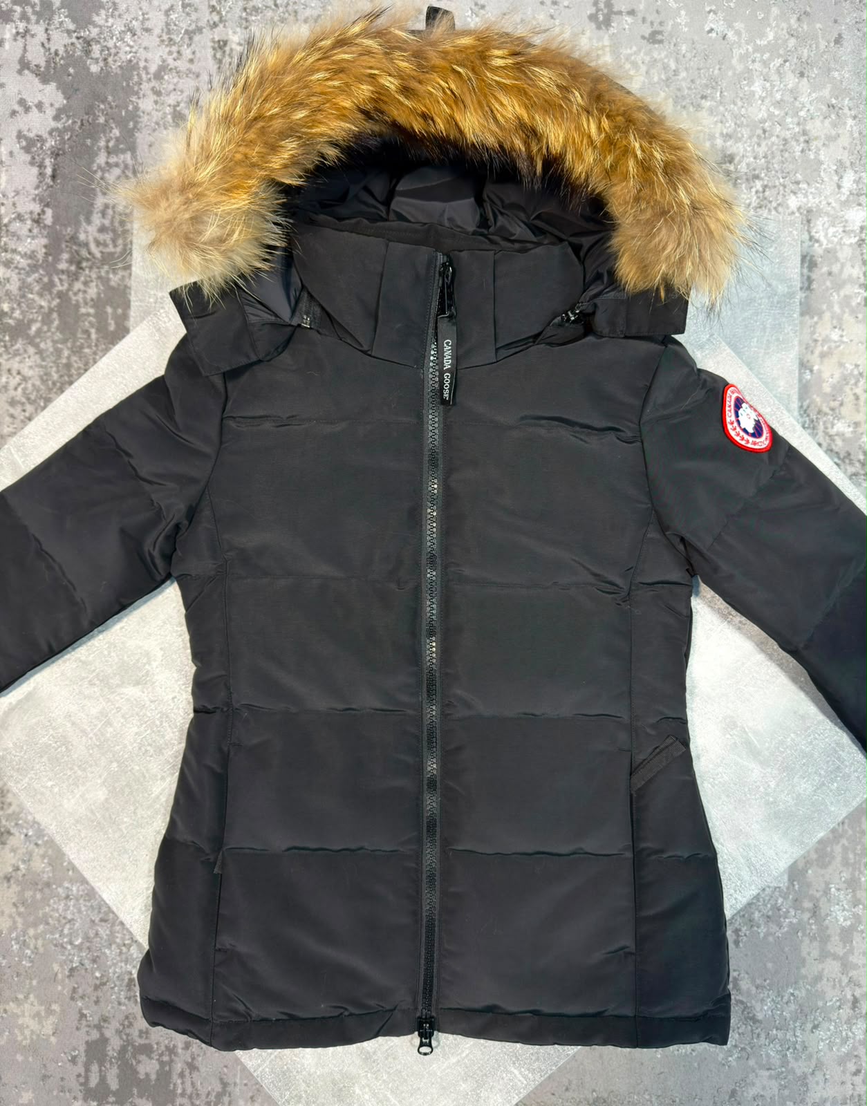 CG Womens Jacket Ghost Red Badge - Image 3
