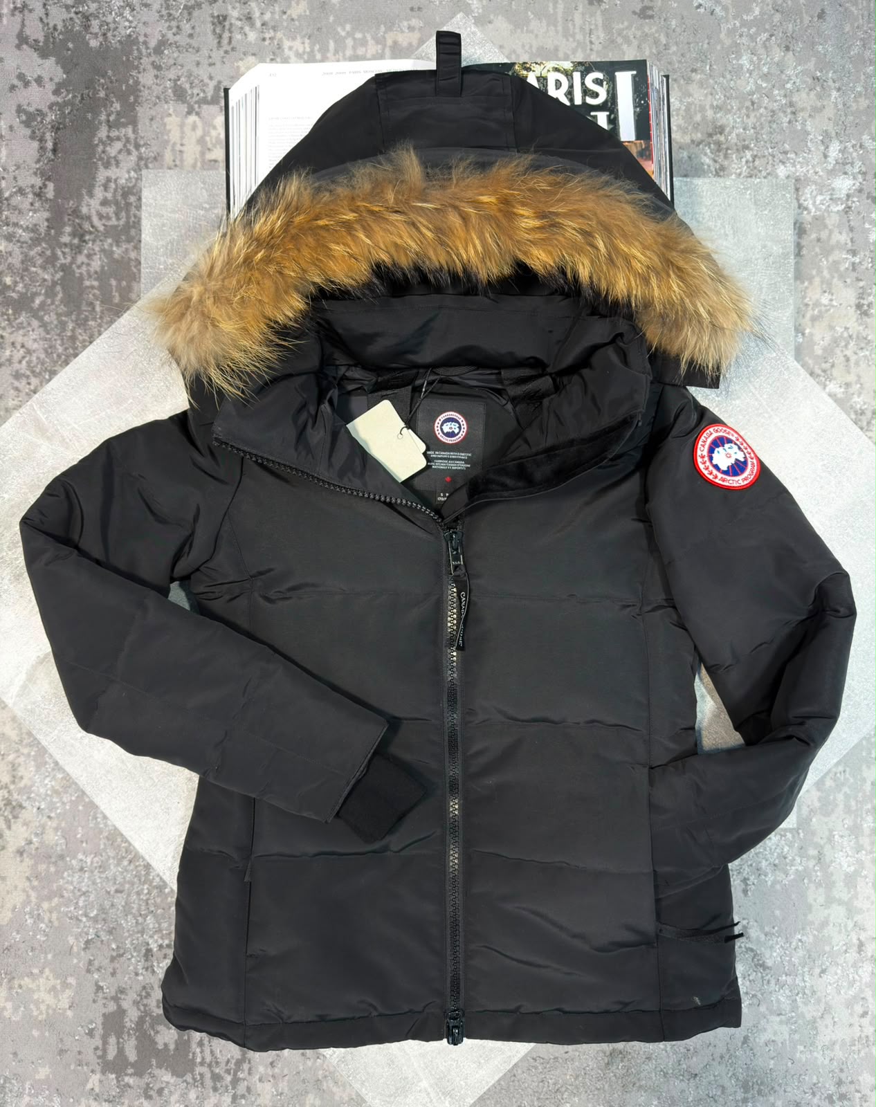 CG Womens Jacket Ghost Red Badge