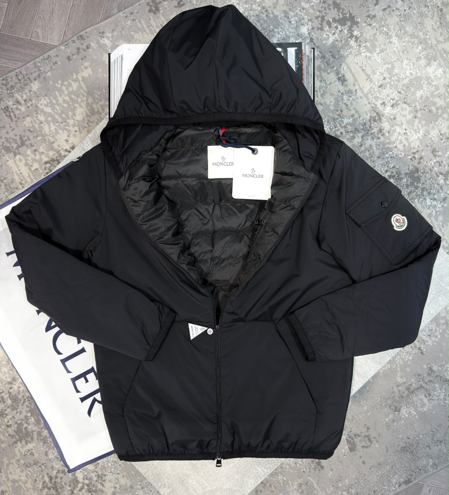 Mnclr Lodge Jacket Black - Image 2