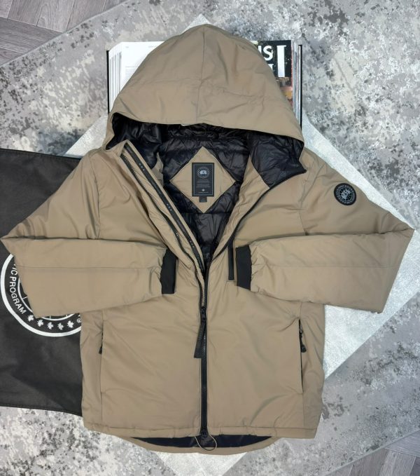 CG Lodge Jacket Ghost Badge Beige - Image 2