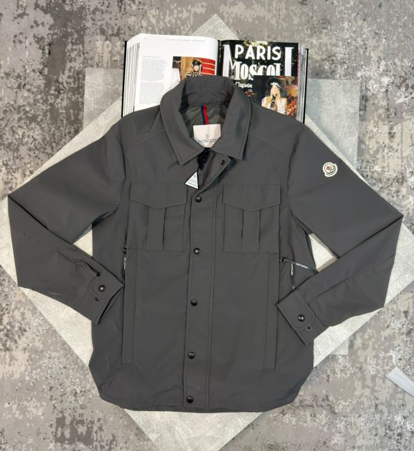 Mnclr over shirt Grey