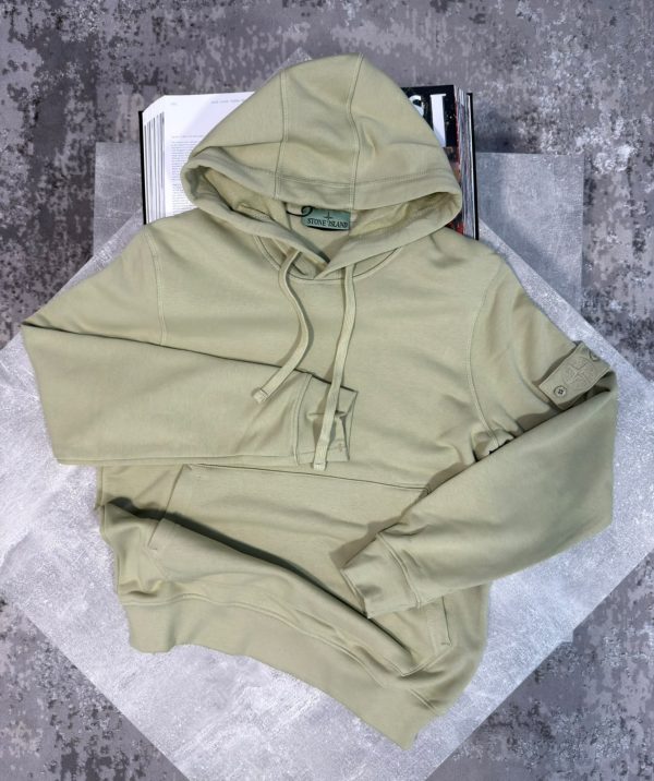 SI Ghost Badge Hoodie Khaki