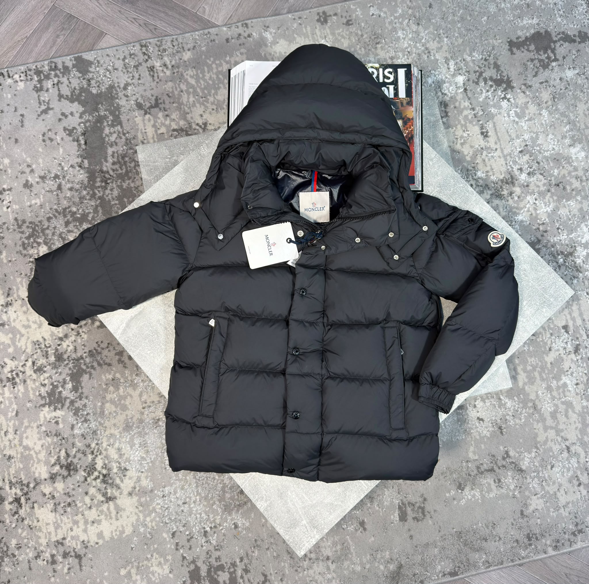 Mnclr Maya Matt Jacket Black - Image 2