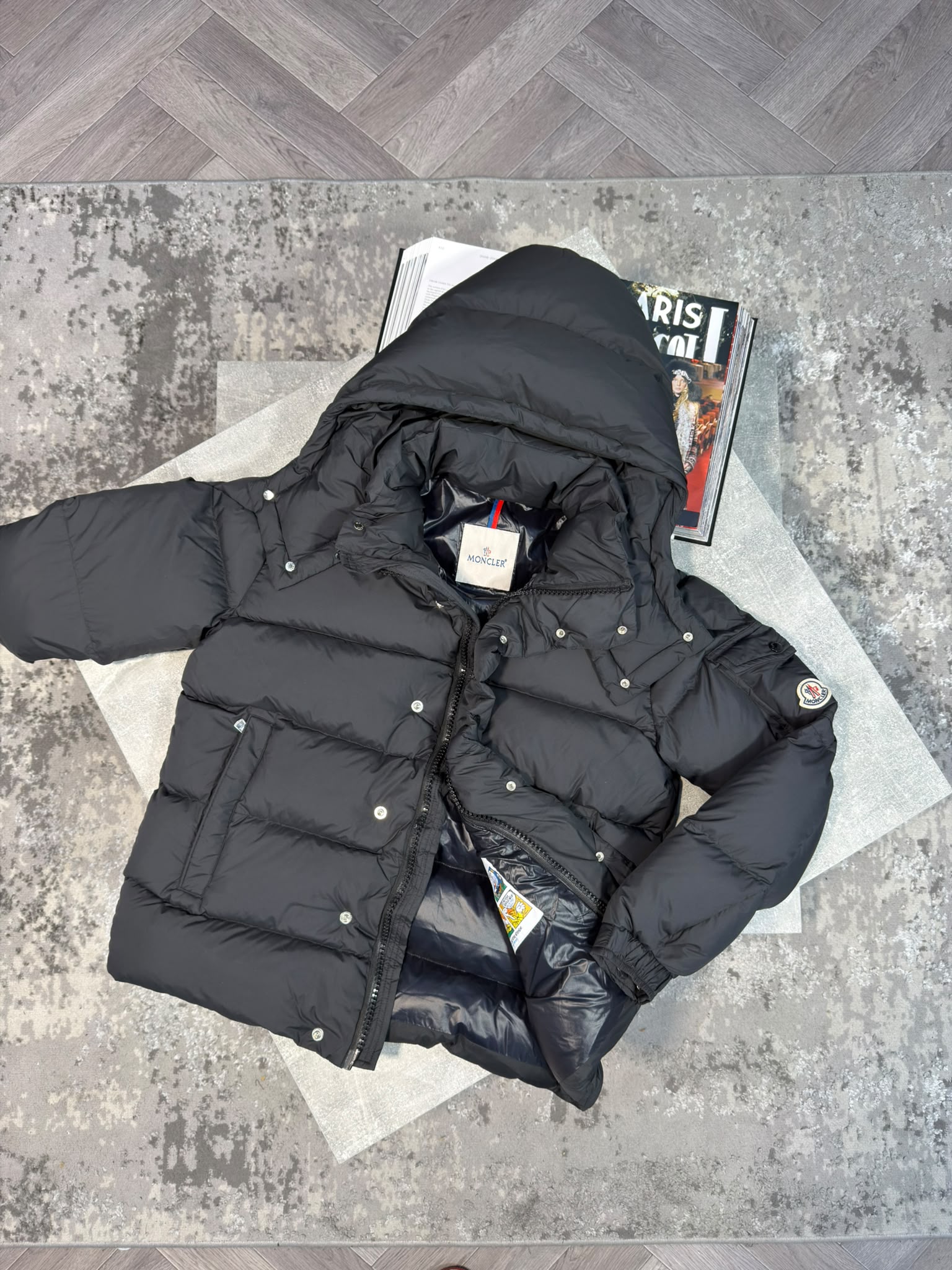 Mnclr Maya Matt Jacket Black - Image 4