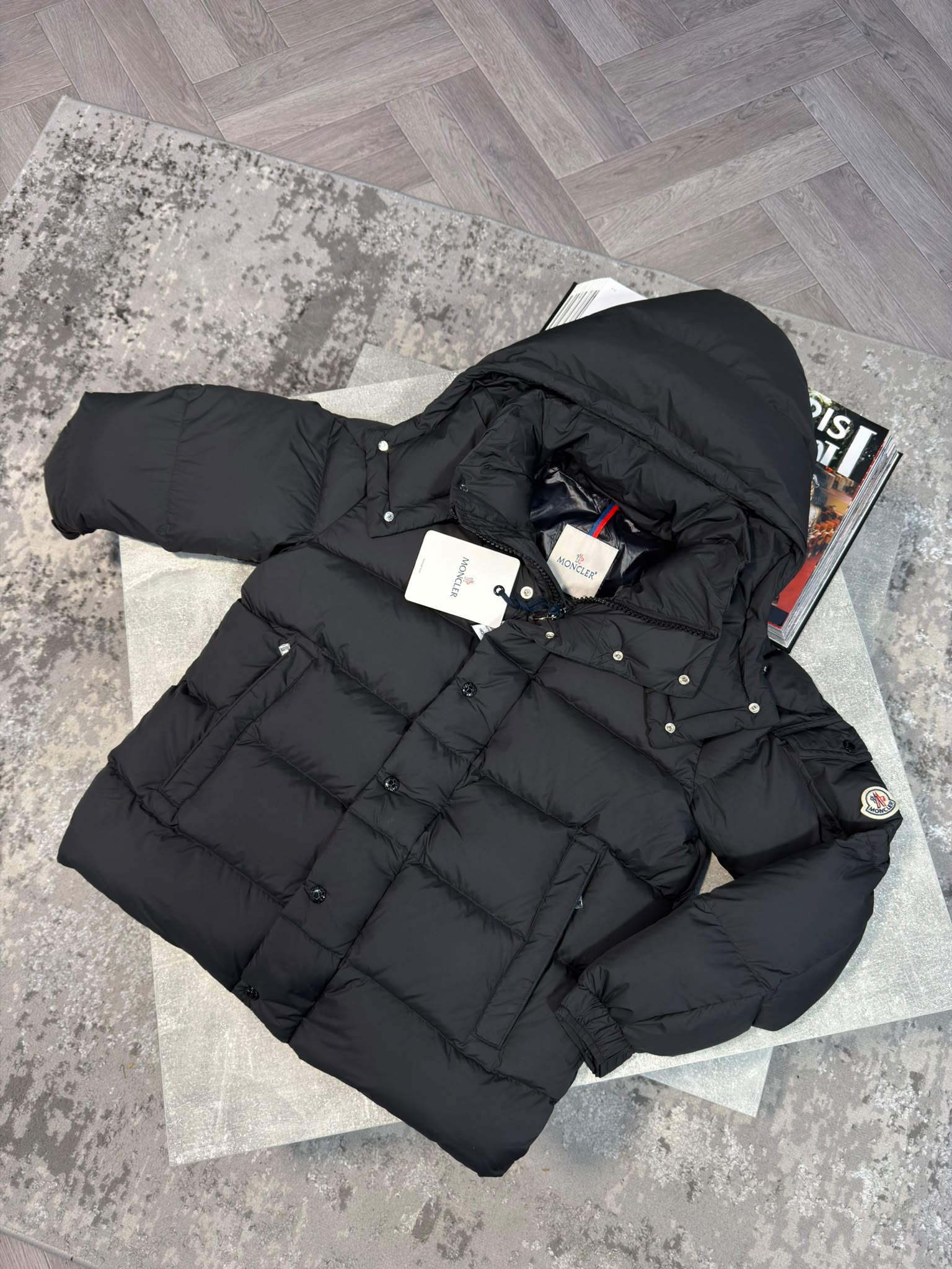 Mnclr Maya Matt Jacket Black