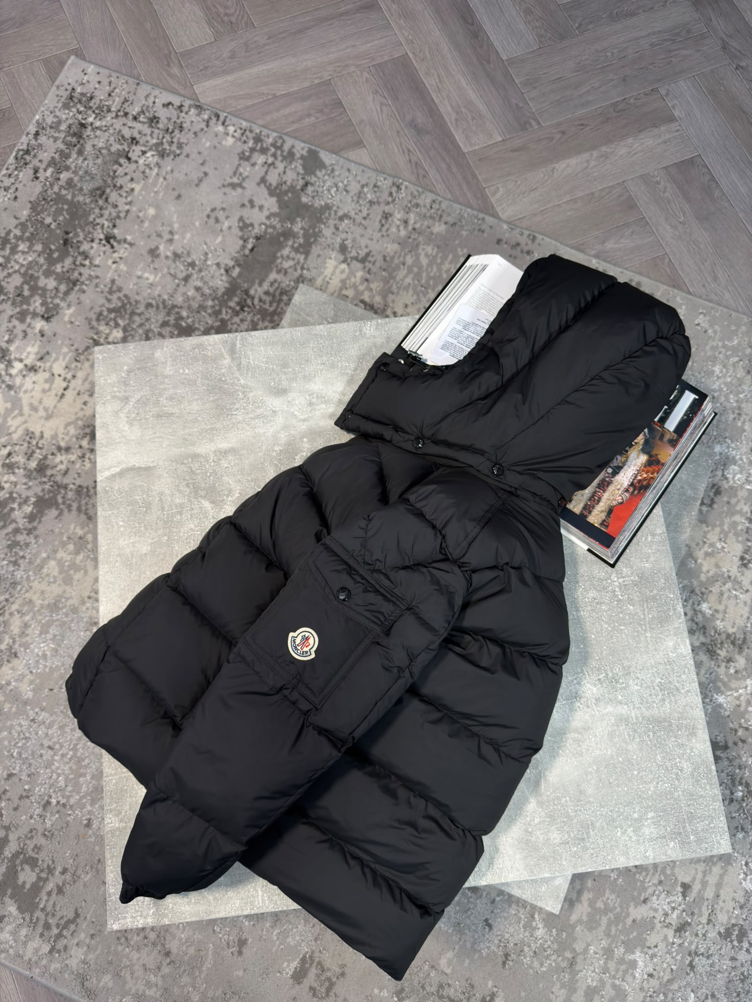 Mnclr Maya Matt Jacket Black - Image 6