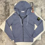 Si zip up hoodie Pale Blue