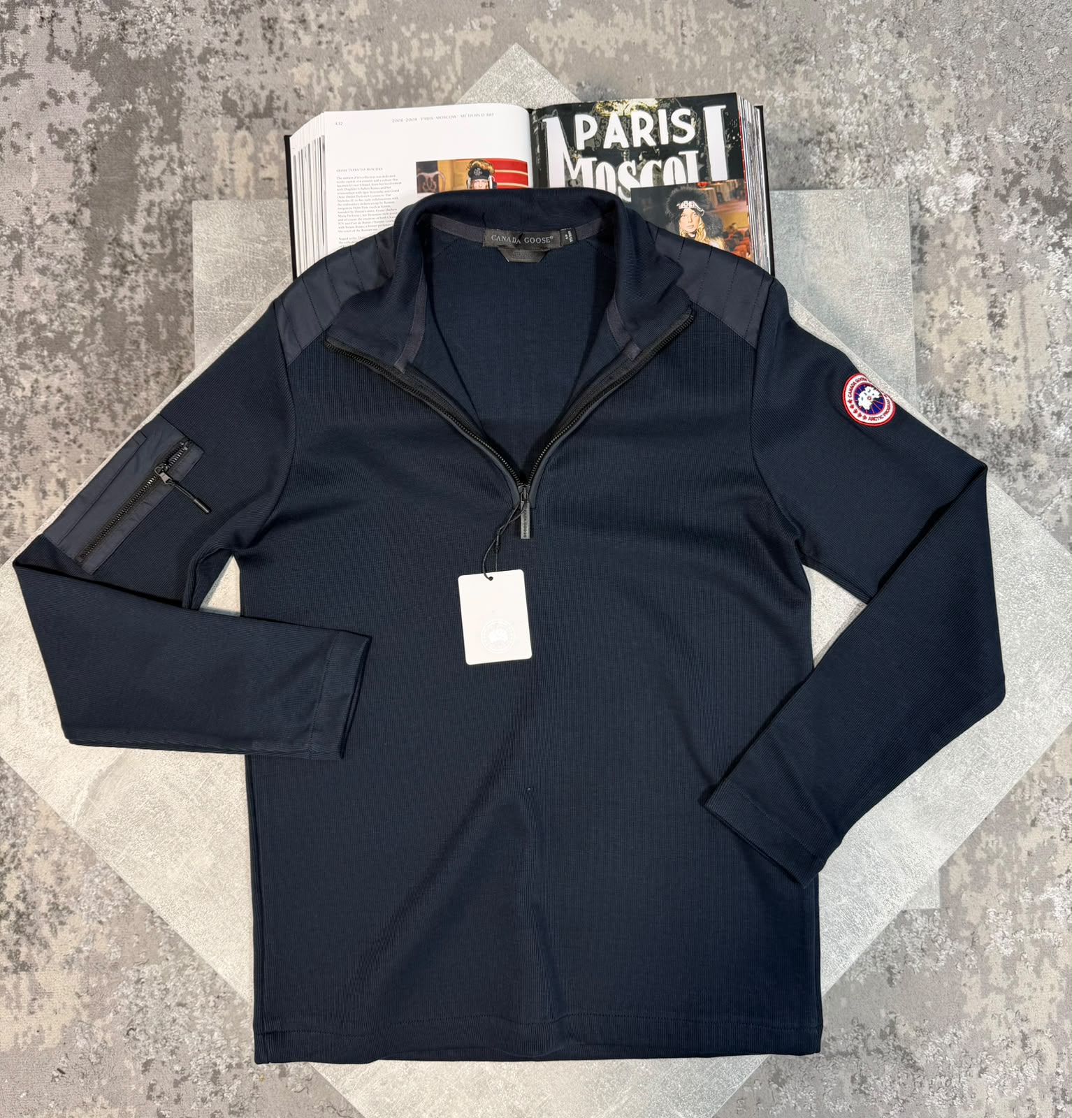 CG 1/4 Zip Navy