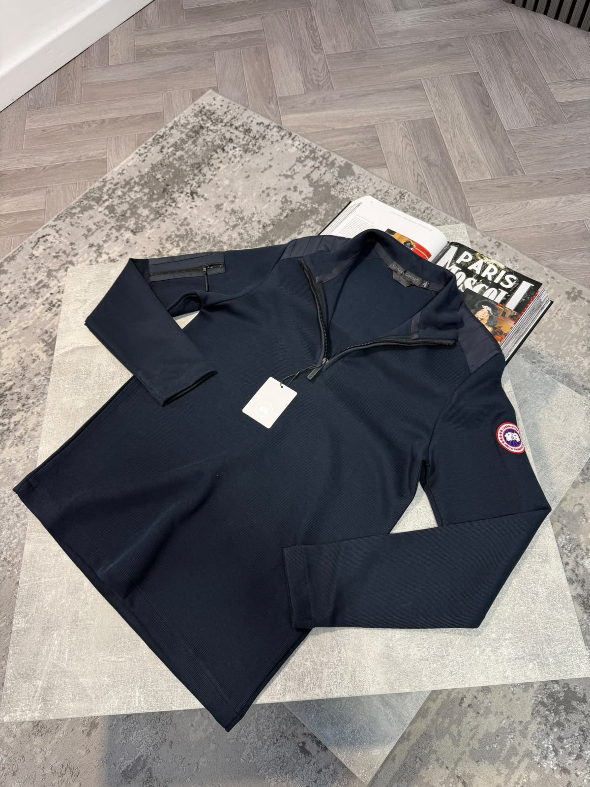 CG 1/4 Zip Navy - Image 2
