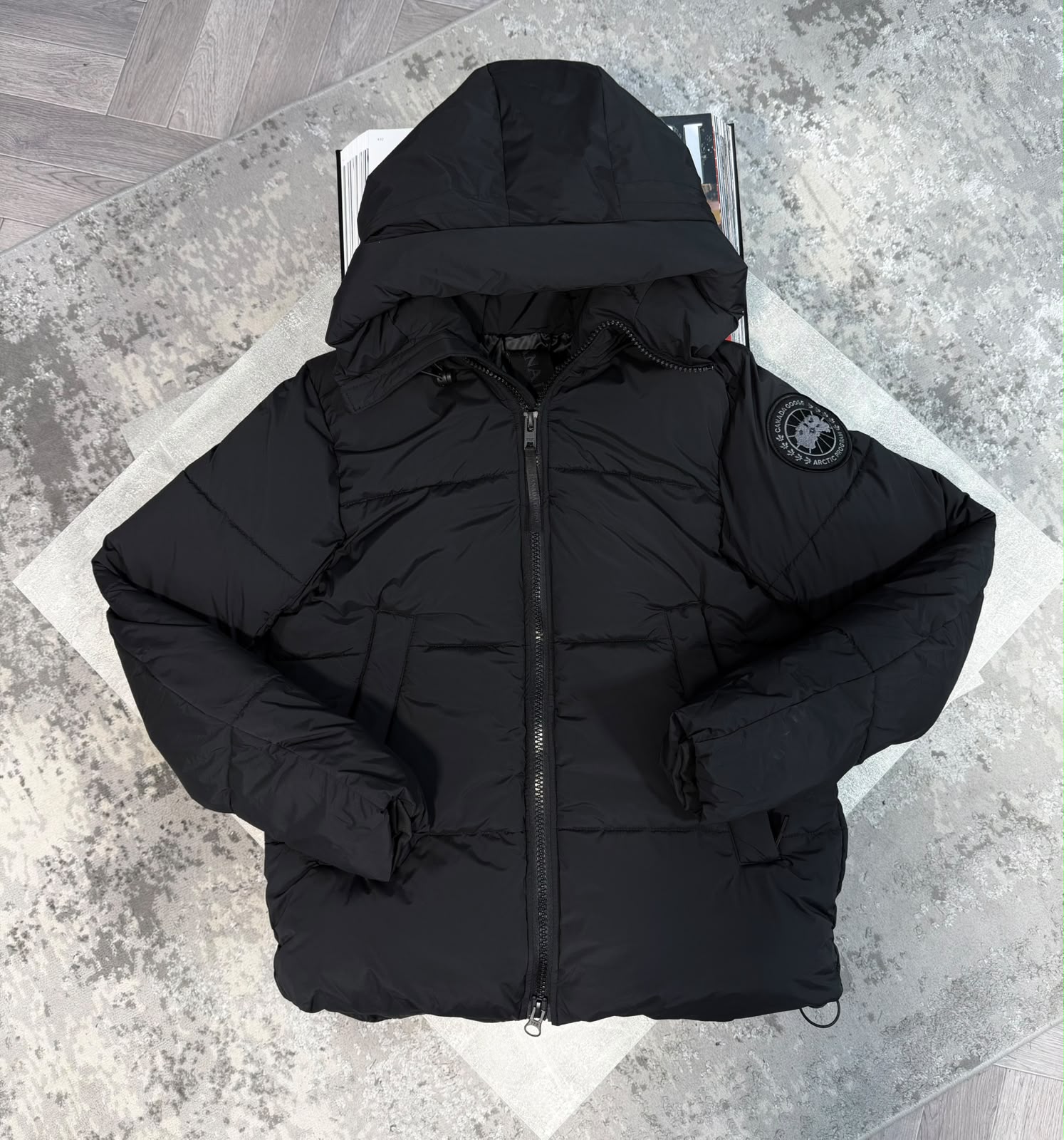 CG Crofton Puffer Jacket Black - Image 2