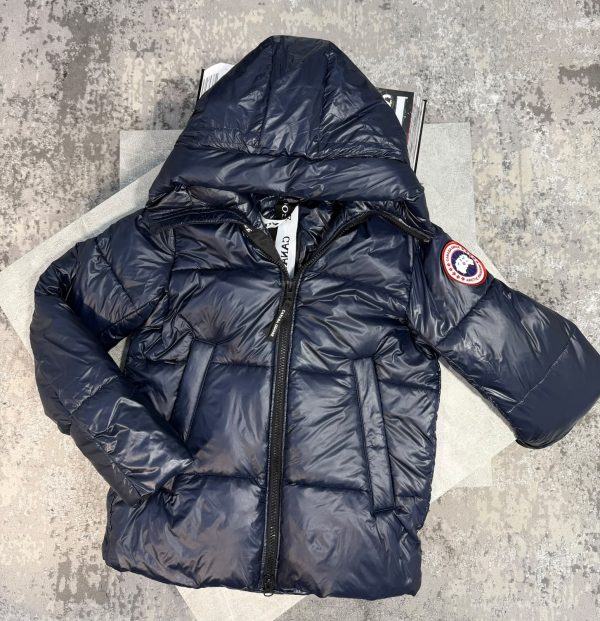 CG puffer Jacket Navy - Image 3