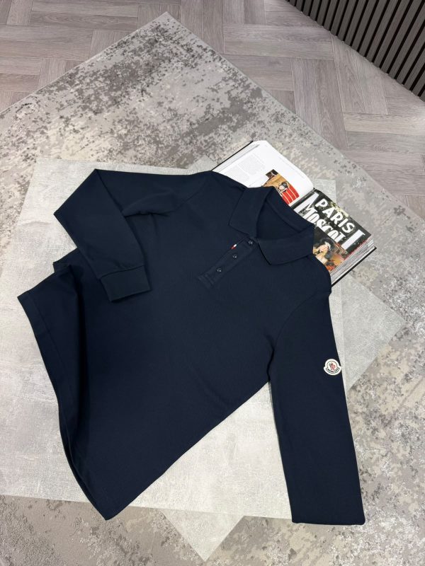 Mnclr long sleeve shirt Navy - Image 2