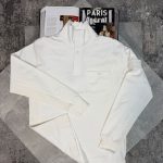 Si 1/4 zip White