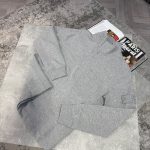 Si 1/4 zip Light Grey