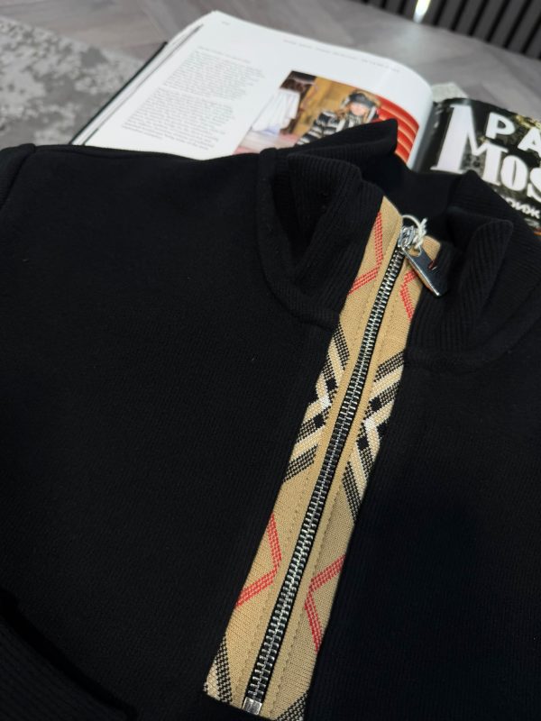 BB 1/4 Zip Black - Image 3