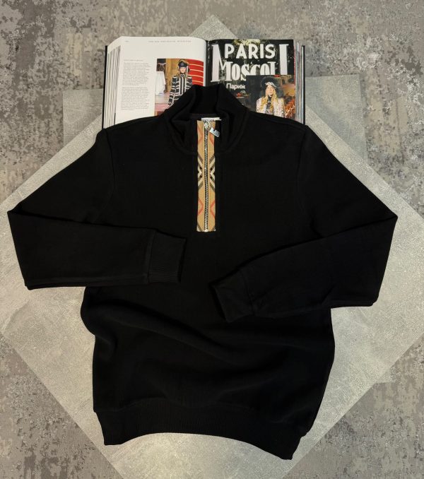 BB 1/4 Zip Black