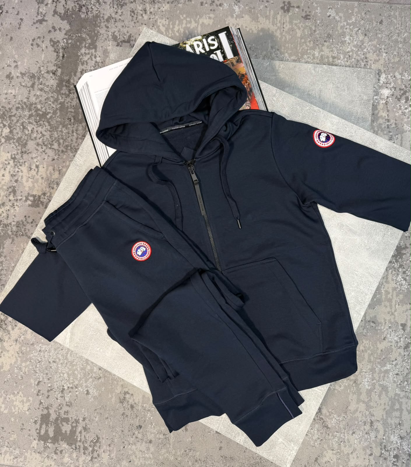 CG tracksuit Navy - red label - Image 2