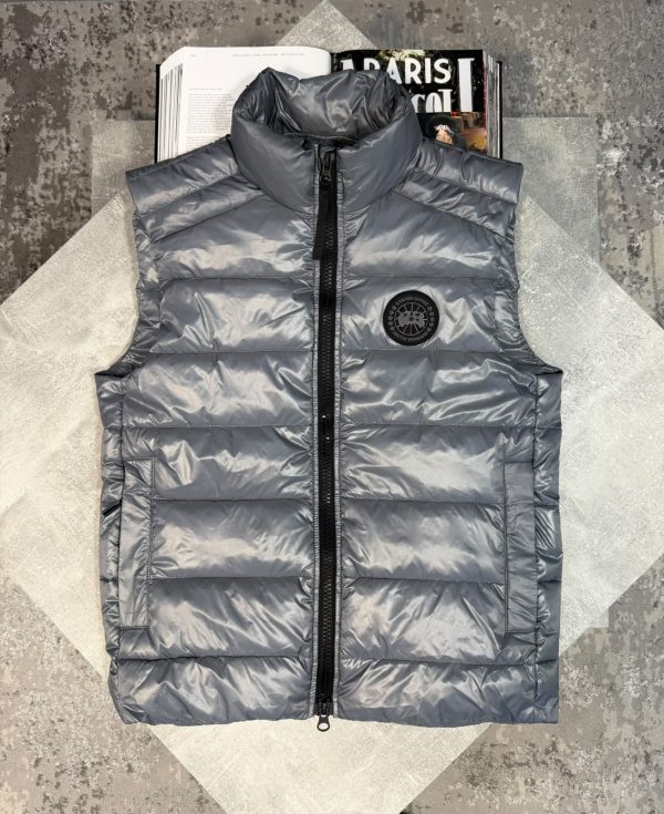 CG Gilet Light Grey - black label