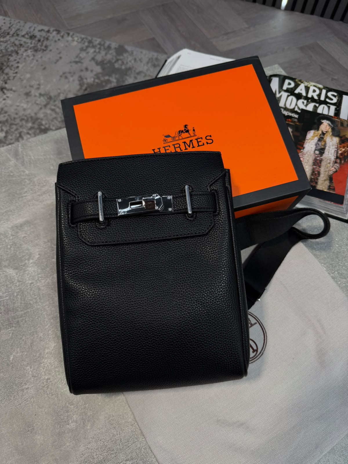 HM mens bags Black