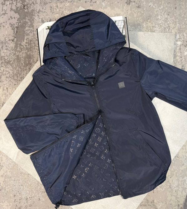 LV Reversible Windbreaker - Navy - Image 4