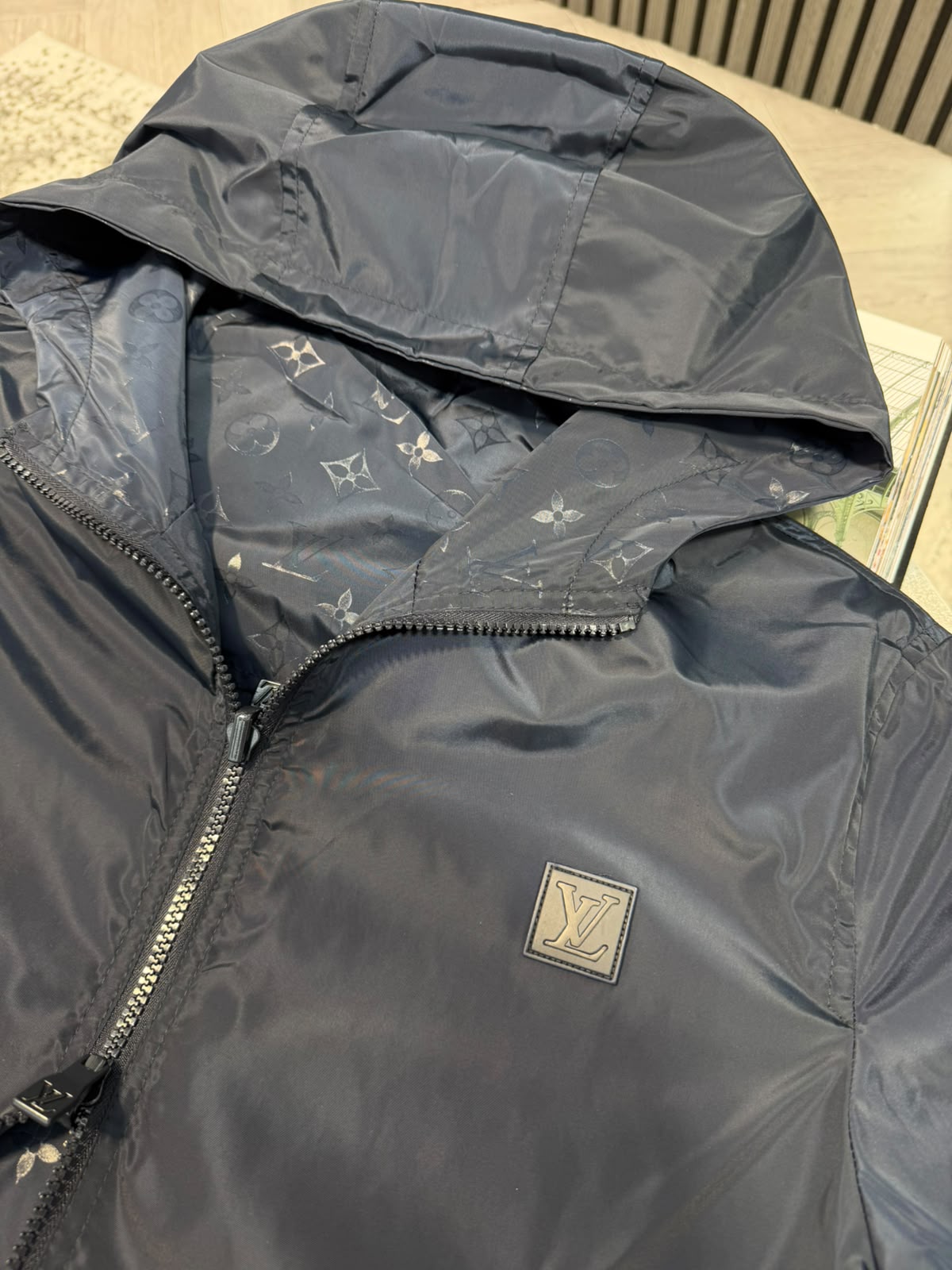 LV Reversible Windbreaker - Navy - Image 6