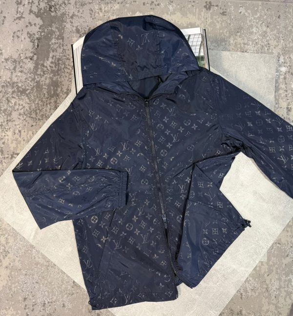 LV Reversible Windbreaker - Navy - Image 3