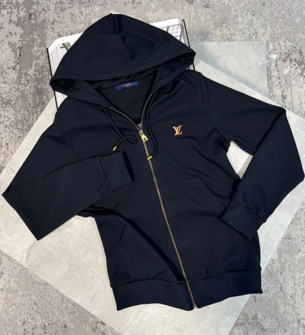 LV Hoodie - Navy - Image 2