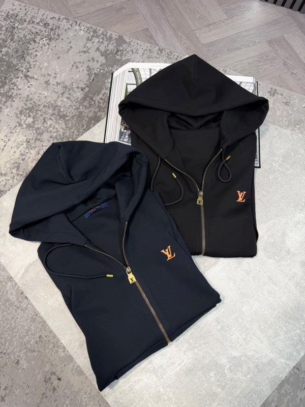 LV Hoodie - Navy - Image 4