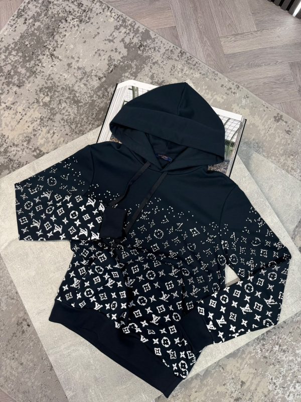 LV Hoodie - Navy - Image 2