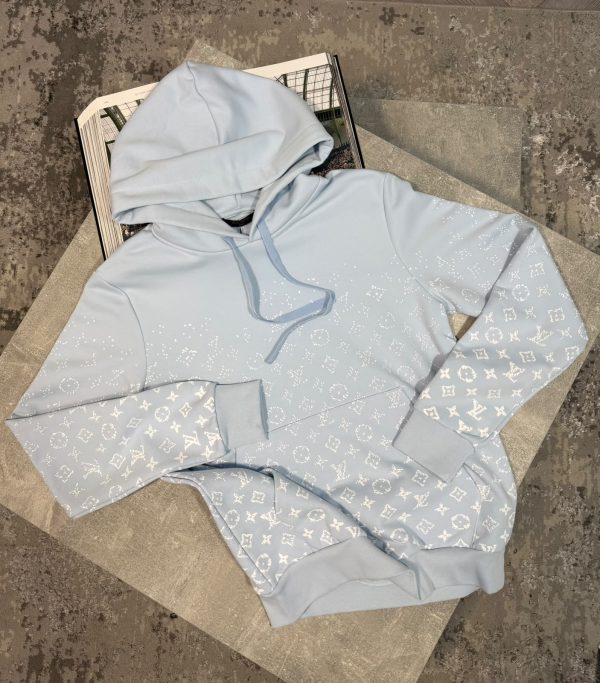 LV Hoodie - Sky Blue