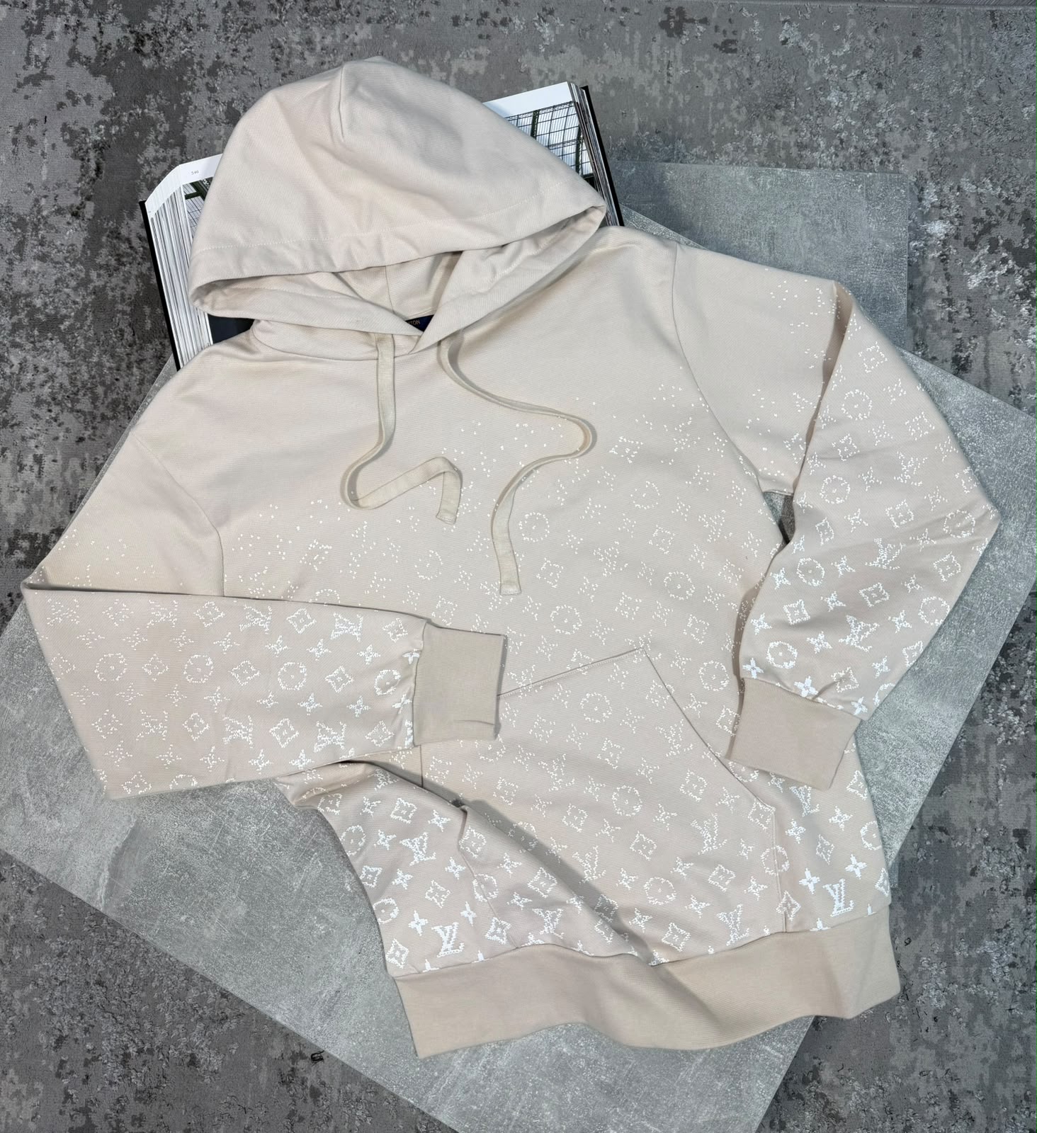 LV Hoodie - Beige