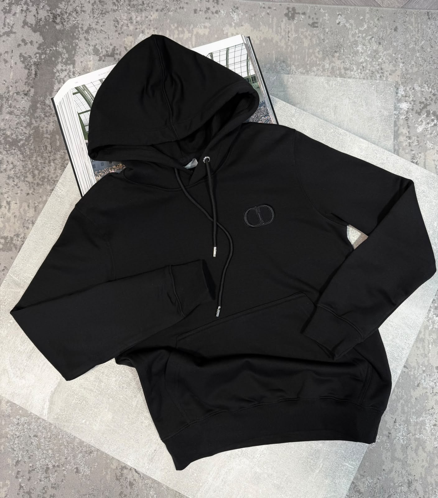 CD Hoodie - Black - Image 2