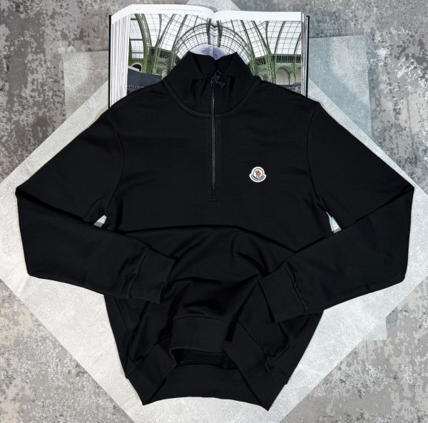 Mnclr 1/4 Zip - Black - Image 2
