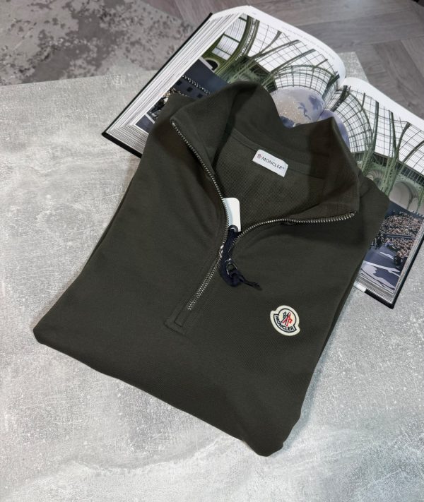 Mnclr 1/4 Zip - Khaki
