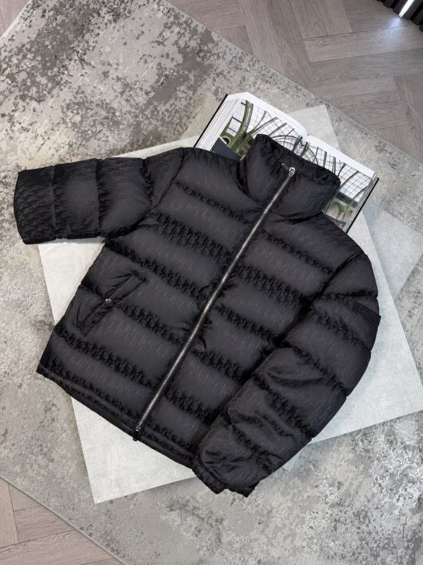 CD Oblique Jacket - Black - Image 3
