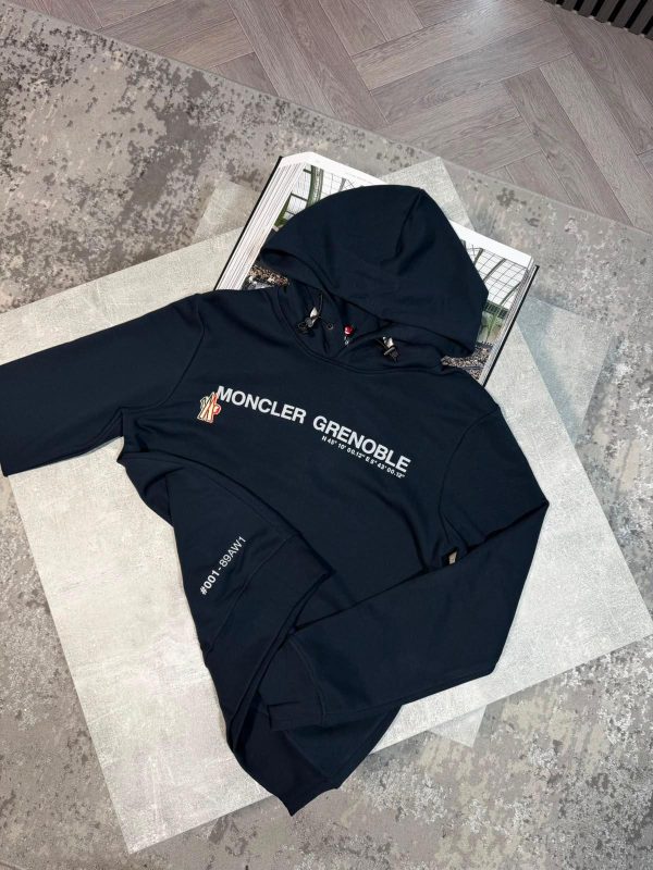 Mnclr Grenoble Hoodie Navy - Image 2